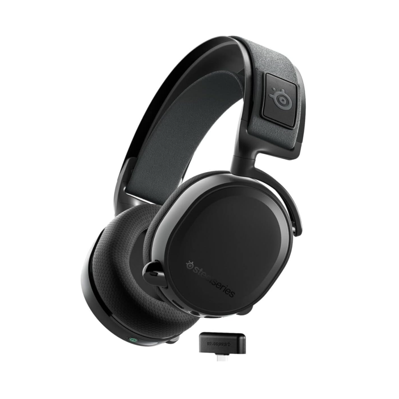 Steelseries Arctis 7+ Wireless Gaming Headset  - Lossless 2.4 Ghz - 30 Hour Battery Life - For Pc, Ps5, Ps4, Mac, Android And Switch - Black